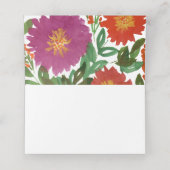 水彩花 プレイスカード (内部開封)