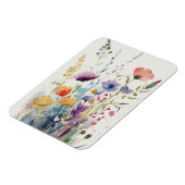 水彩花 マグネット (左側)