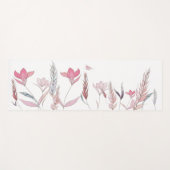 水彩花 ヨガマット (正面(横))