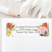 水彩花 ラベル (インサイチュ)