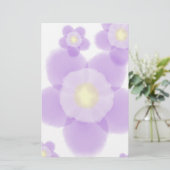 水彩花 便箋 (スタンド正面)