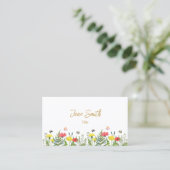 水彩花 名刺 (スタンド正面)