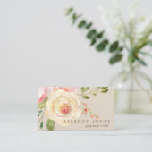 水彩花 名刺 (スタンド正面)