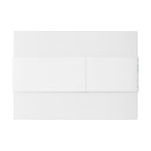 水彩花 招待状ベリーバンド (裏面例)