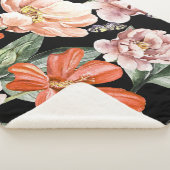 水彩花：牡丹バラユリ シェルパブランケット (3/4)