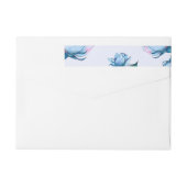 水彩花 10 ラップアラウンドラベル (裏面)