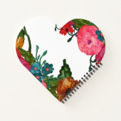 水彩花 | Choos Joyフローラ ノートブック (裏面)