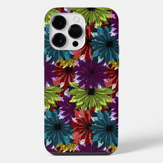 水彩花 iPhoneケース (裏面)