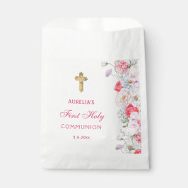 水彩花First Communion フェイバーバッグ