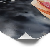 水彩芸者五番 ポスター (コーナー)