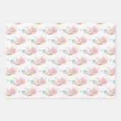 水彩茶のパーティー ラッピングペーパーシート (正面2)