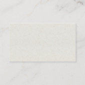 水彩茶バラ 名刺 (裏面)