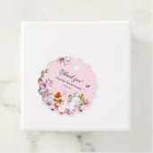 水彩茶会 ブライダルシャワー 感謝の気持ちを伝える フェイバータグ (インサイチュ)