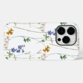 水彩草原シームレスパターン Case-Mate iPhoneケース (裏面 (横))