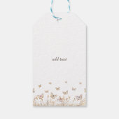 水彩草蝶 ギフトタグ (裏面)