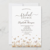 水彩草蝶 招待状 (正面)