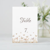 水彩草蝶 招待状 (スタンド正面)