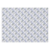 水彩菊の花フローラ咲 テーブルクロス (正面(横))