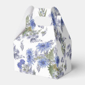 水彩菊の花フローラ咲 フェイバーボックス (裏面サイド)