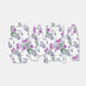 水彩菊ピンク小花グリーン フェイバーボックス (折り畳みなし)