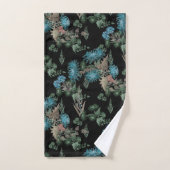 水彩菊 バスタオルセット (ハンドタオル)