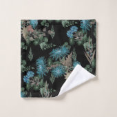 水彩菊 バスタオルセット (ウォッシュタオル)