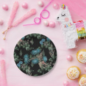 水彩菊 ペーパープレート (パーティー)