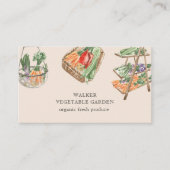 水彩菜園 名刺 (正面)
