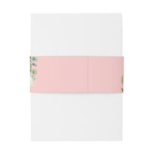 水彩華赤面結婚ズ 招待状ベリーバンド (裏面例)