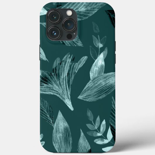 水彩落ちた葉10 Case-Mate iPhoneケース (裏面)
