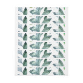 水彩落ちた葉11 ラップアラウンドラベル (シート)