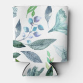 水彩落ちた葉11 缶クーラー (正面)