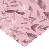 水彩落ちた葉3 ミディアムテーブルランナー (コーナー)