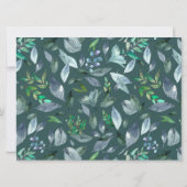 水彩落ちた葉5 セーブザデート (裏面)