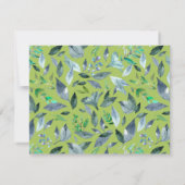 水彩落ちた葉6 セーブザデート (裏面)