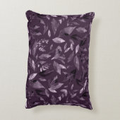 水彩落ちた葉7 アクセントクッション (裏面(縦))