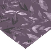 水彩落ちた葉7 ミディアムテーブルランナー (コーナー)