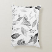 水彩落ちた葉8 アクセントクッション (裏面(縦))