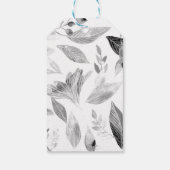 水彩落ちた葉8 ギフトタグ (裏面)