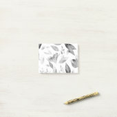 水彩落ちた葉8 ポストイット (デスク上)