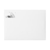 水彩落ちた葉8 ラップアラウンドラベル (正面)