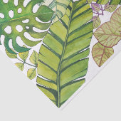 水彩葉の可愛い熱帯 薄葉紙 (詳細)