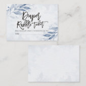 水彩葉チケット エンクロージャーカード (正面/裏面)