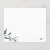 水彩葉モノグラムシンプル (正面)