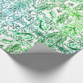 水彩葉巻き紙 ラッピングペーパー (角)