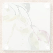 水彩葉枝トリプチチ ガラスコースター (裏面)