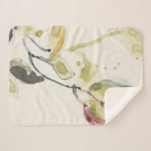 水彩葉枝トリプチチ シェルパブランケット (正面(横))