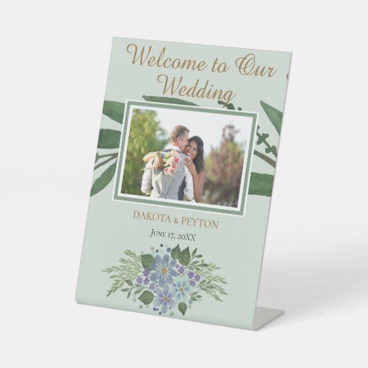 水彩葉08a写真 台座サイン (正面)