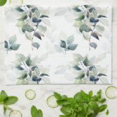 水彩葉 キッチンタオル (折り畳み)