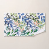 水彩葉 バスタオルセット (ハンドタオル)